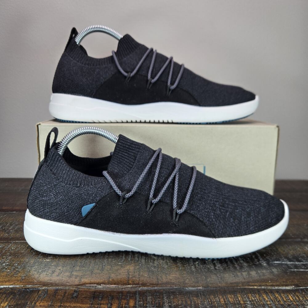 Vessi Cityscape Classic Sneaker Mens Size 9 Waterproof Shoes Storm Black